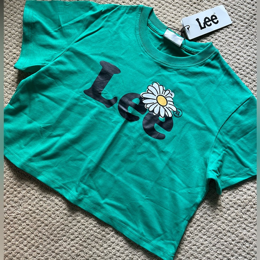 Lee T shirt green M NWT
